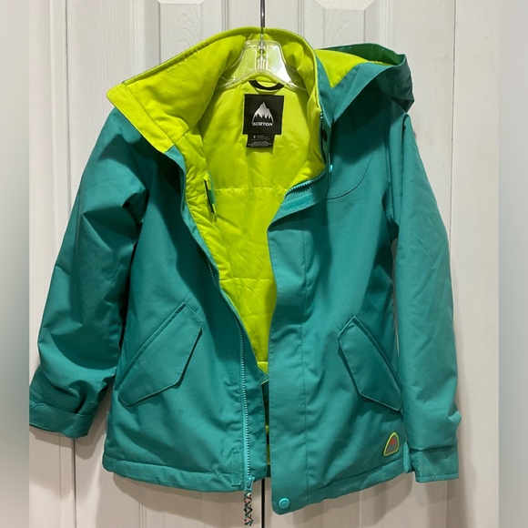 🐝 Burton Youth Girl’s Insulated Snow/Ski Jacket, Size S